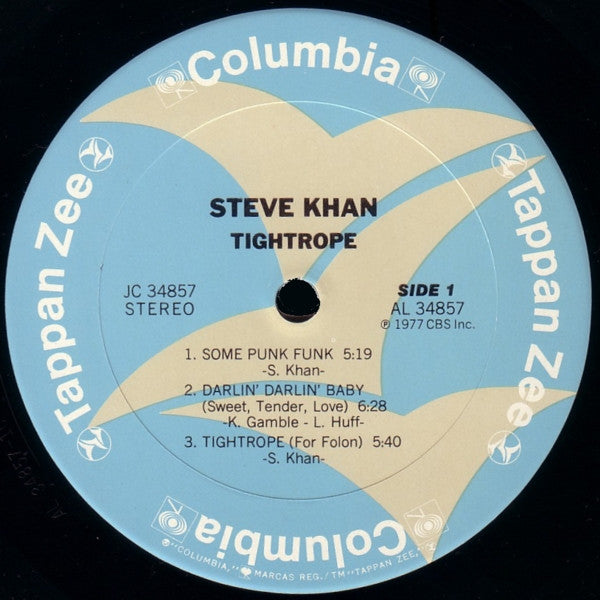 Steve Khan ~ Tightrope (Vinyl) - Djungel & Jazz