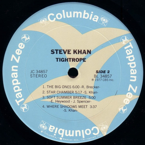 Steve Khan ~ Tightrope (Vinyl) - Djungel & Jazz