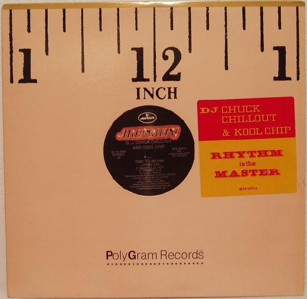 Chuck Chillout & Kool Chip ~ Rhythm Is The Master (Vinyl) - Djungel & Jazz