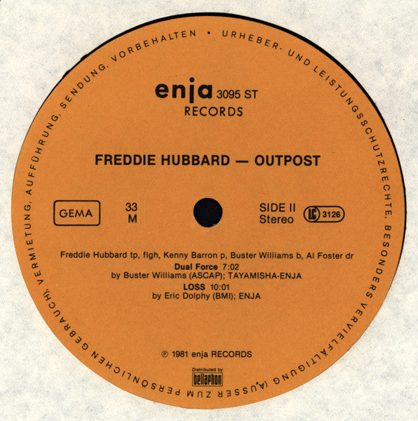 Freddie Hubbard : Outpost (LP, Album)