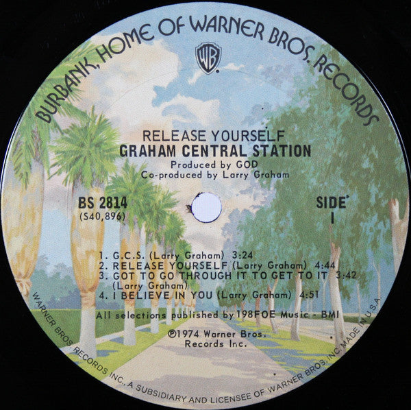 Graham Central Station ~ Release Yourself (Vinyl) - Djungel & Jazz