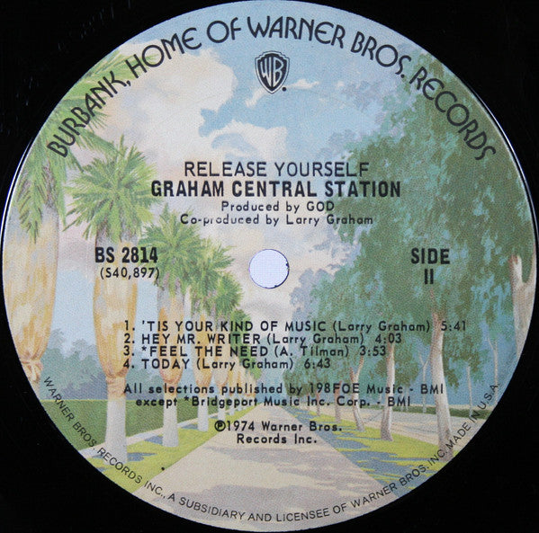 Graham Central Station ~ Release Yourself (Vinyl) - Djungel & Jazz