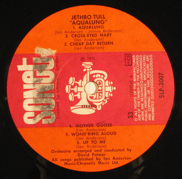 Jethro Tull ~ Aqualung (Vinyl) - Djungel & Jazz