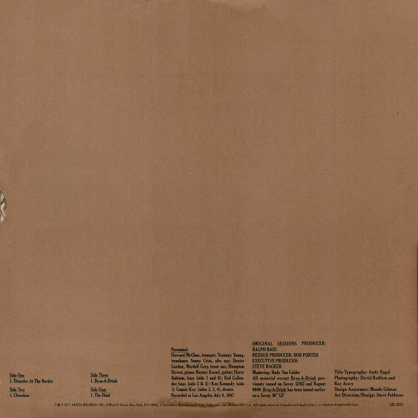 Dexter Gordon & Wardell Gray : The Hunt (2xLP, Comp, Die)