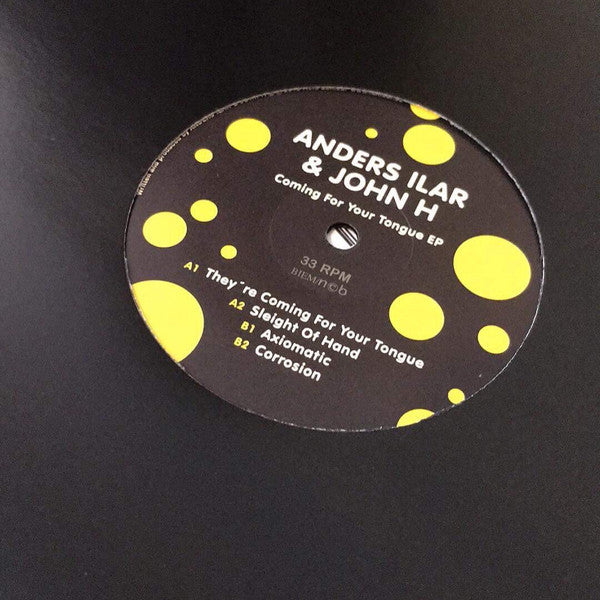 Anders Ilar & John H ~ Coming For Your Tongue EP (Vinyl) - Djungel & Jazz