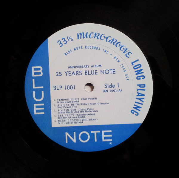 Various ~ 25 Years Blue Note Anniversary Album (Vinyl) - Djungel & Jazz