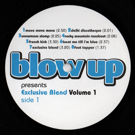 Various ~ Blow Up Presents Exclusive Blend Volume 1 (Vinyl) - Djungel & Jazz