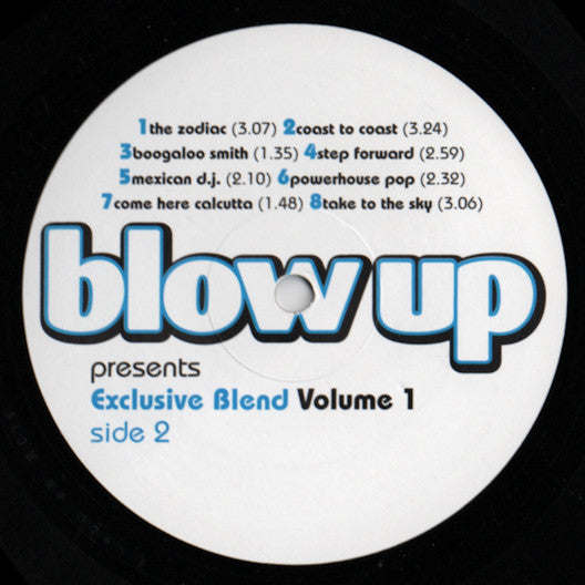 Various ~ Blow Up Presents Exclusive Blend Volume 1 (Vinyl) - Djungel & Jazz