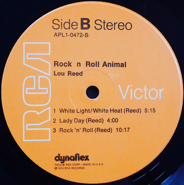 Lou Reed ~ Rock N Roll Animal (Vinyl) - Djungel & Jazz