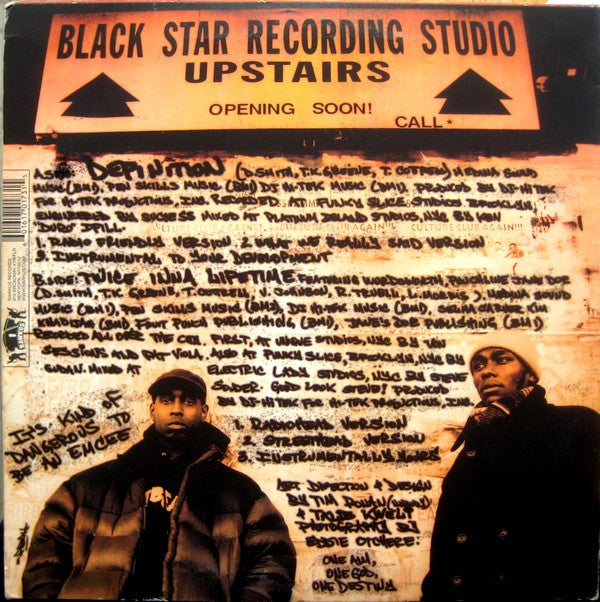 Mos Def & Talib Kweli Are Black Star ~ Definition / Twice Inna Lifetime (Vinyl) - Djungel & Jazz