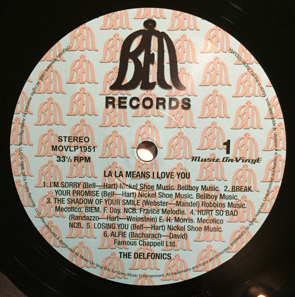 The Delfonics ~ La La Means I Love You (Vinyl) - Djungel & Jazz