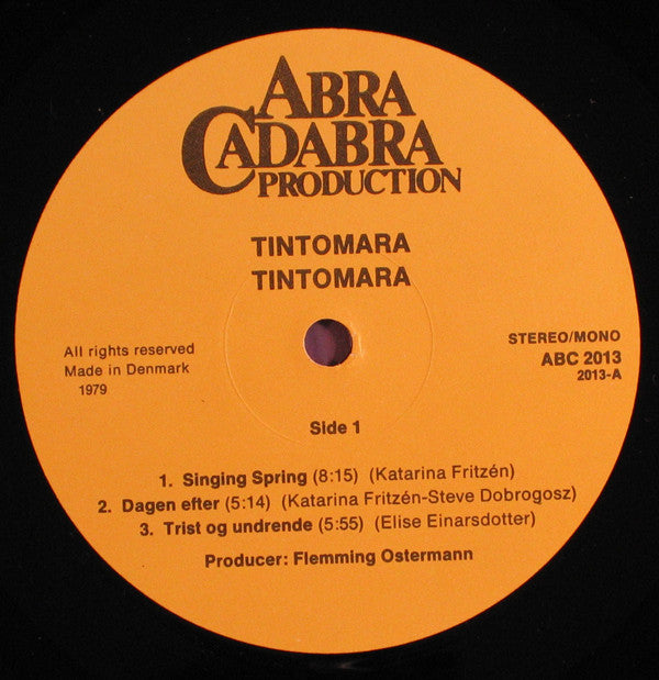 Tintomara ~ Tintomara (Vinyl) - Djungel & Jazz