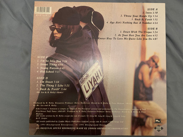 Aaliyah ~ Age Ain't Nothing But A Number (Vinyl) - Djungel & Jazz