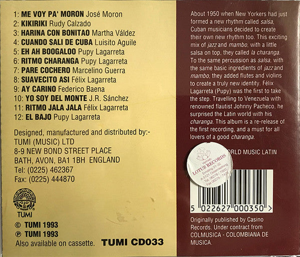 Pupi Y Su Charanga ~ Pupy Y Su Charanga (Vinyl) - Djungel & Jazz