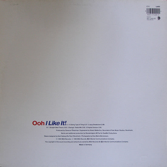 The Creeps ~ Ooh I Like It! (The SweMixes) (Vinyl) - Djungel & Jazz