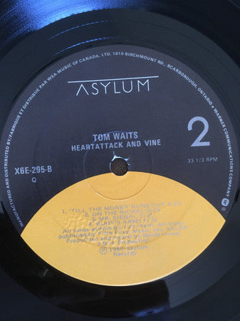 Tom Waits ~ Heartattack And Vine (Vinyl) - Djungel & Jazz