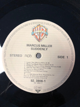 Marcus Miller : Suddenly (LP, Album)