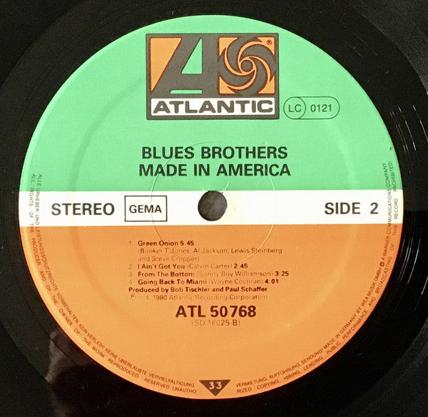 Blues Brothers ~ Made In America (Vinyl) - Djungel & Jazz
