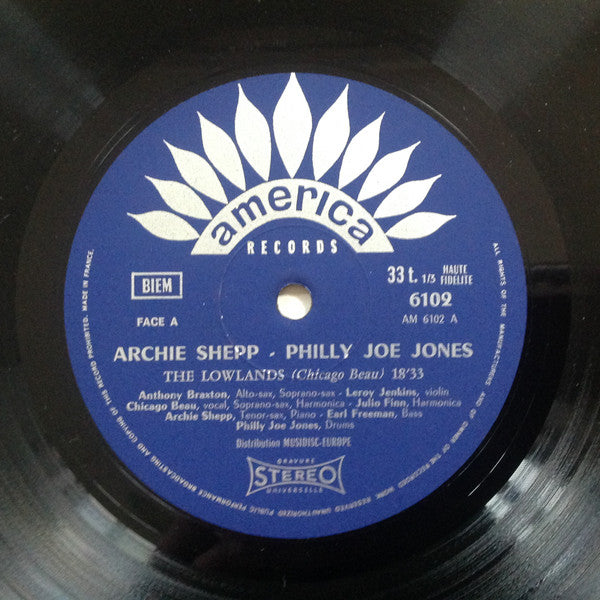 Archie Shepp & Philly Joe Jones* : Archie Shepp & Philly Joe Jones (LP, Album)