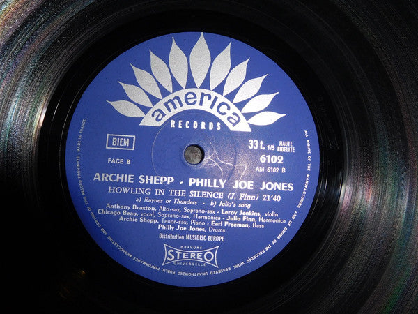 Archie Shepp & Philly Joe Jones* : Archie Shepp & Philly Joe Jones (LP, Album)