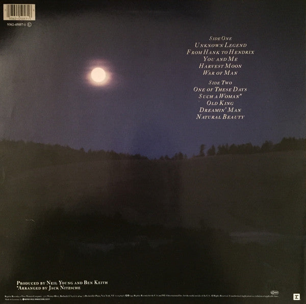 Neil Young ~ Harvest Moon (Vinyl) - Djungel & Jazz