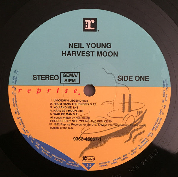 Neil Young ~ Harvest Moon (Vinyl) - Djungel & Jazz