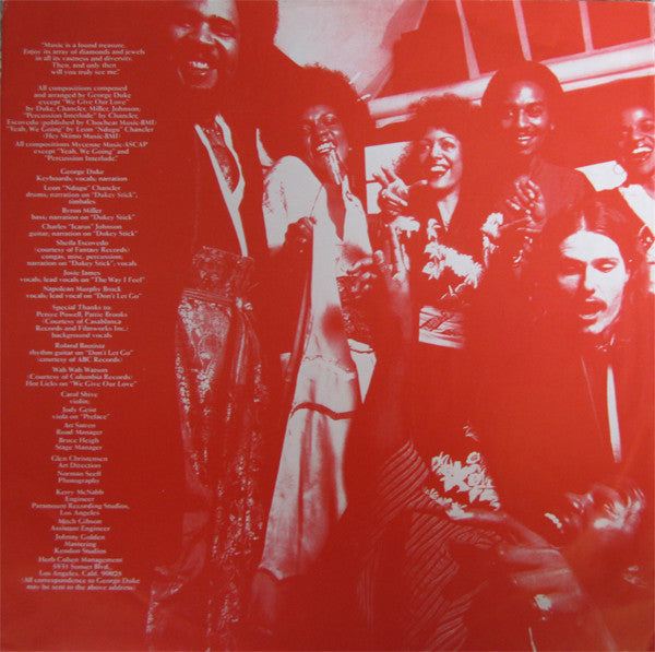 George Duke ~ Don't Let Go (Vinyl) - Djungel & Jazz