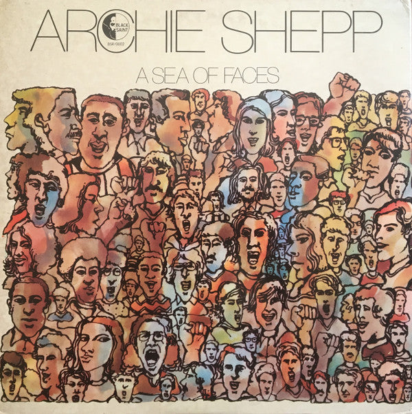 Archie Shepp : A Sea Of Faces (LP, Album, Gat)