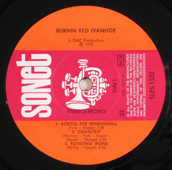 Burnin Red Ivanhoe ~ Burnin Red Ivanhoe (Vinyl) - Djungel & Jazz