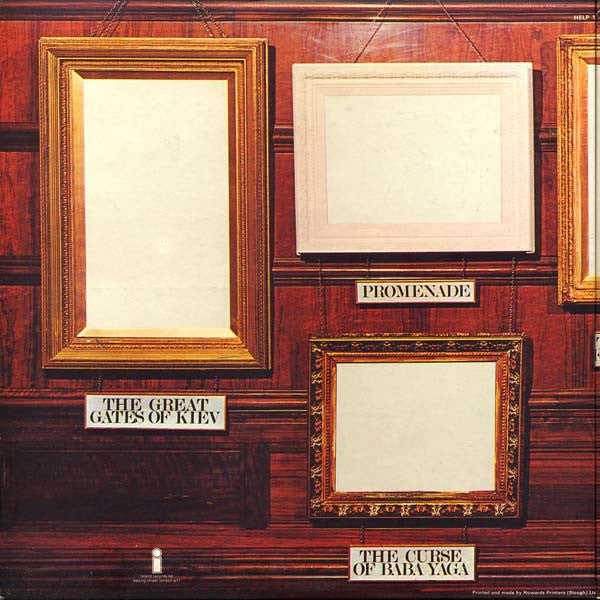 Emerson, Lake & Palmer ~ Pictures At An Exhibition (Vinyl) - Djungel & Jazz