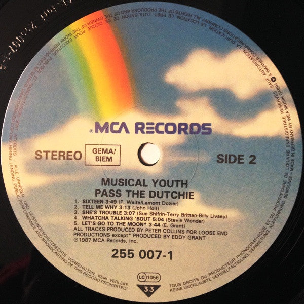 Musical Youth : Pass The Dutchie (LP, Comp)