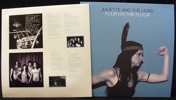Juliette & The Licks : Four On The Floor (LP, Album)