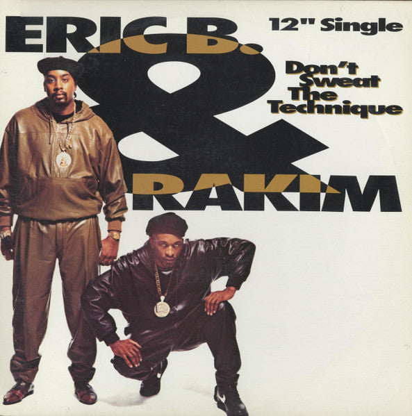 Eric B. & Rakim ~ Don't Sweat The Technique (Vinyl) - Djungel & Jazz