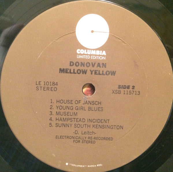 Donovan ~ Mellow Yellow (Vinyl) - Djungel & Jazz