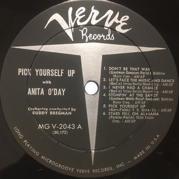 Anita O'Day ~ Pick Yourself Up (Vinyl) - Djungel & Jazz