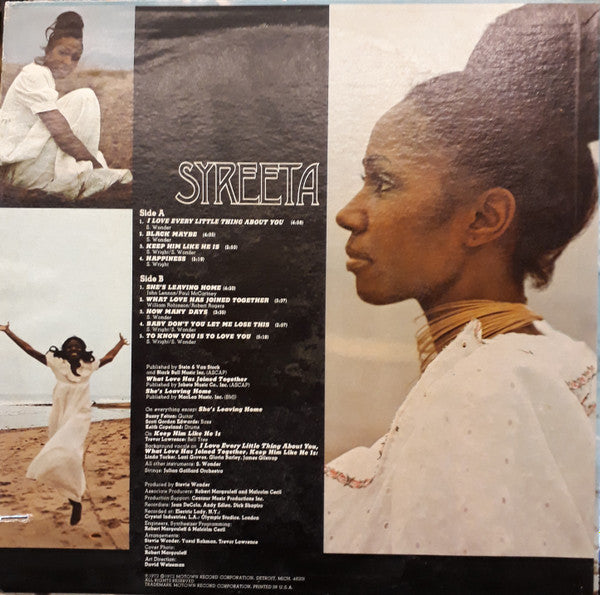 Syreeta ~ Syreeta (Vinyl) - Djungel & Jazz