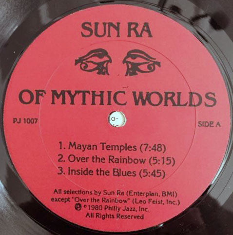 Sun Ra ~ Of Mythic Worlds (Vinyl) - Djungel & Jazz