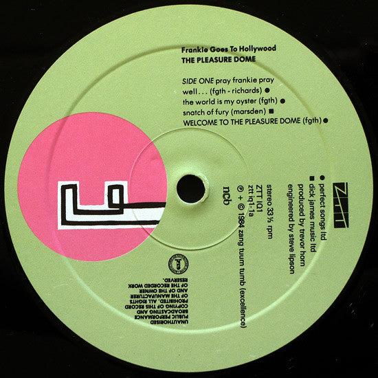 Frankie Goes To Hollywood ~ Welcome To The Pleasuredome (Vinyl) - Djungel & Jazz