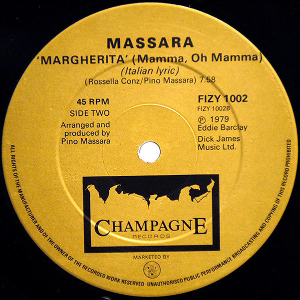 Massara* : Margarita (Mamma, Oh Mamma) (12")