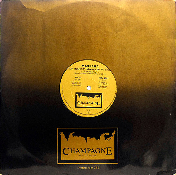 Massara* : Margarita (Mamma, Oh Mamma) (12")