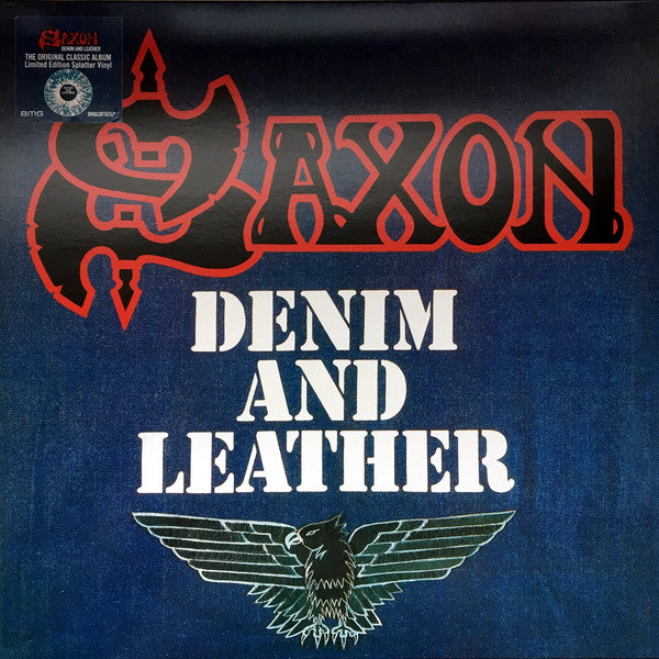 Saxon : Denim And Leather (LP, Album, Ltd, RE, RM, Blu)