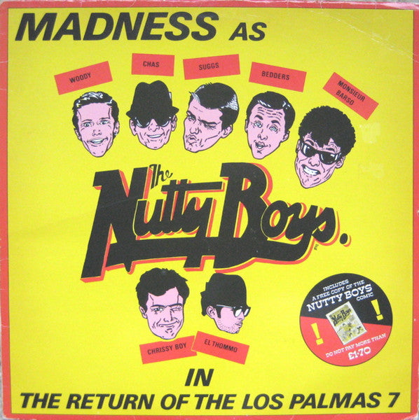 Madness : The Return Of The Los Palmas 7 (12", Single, Yel)