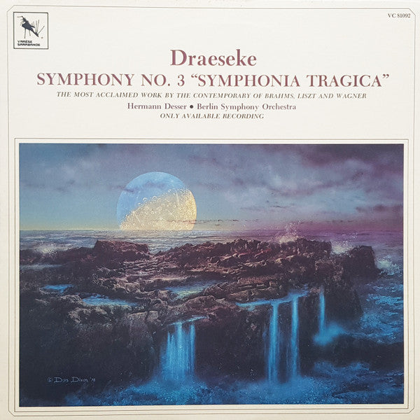 Felix Draeseke | Hermann Desser, Berliner Symphoniker ~ Symphonie No. 3 "Symphonia Tragica" (Vinyl) - Djungel & Jazz