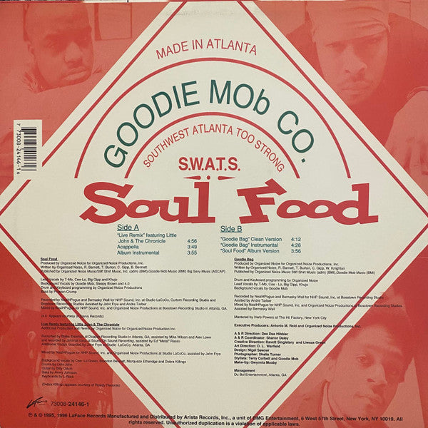 Goodie Mob ~ Soul Food (Vinyl) - Djungel & Jazz