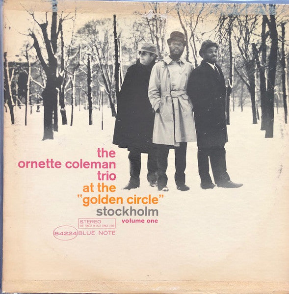 The Ornette Coleman Trio ~ At The "Golden Circle" Stockholm (Volume One) (Vinyl) - Djungel & Jazz