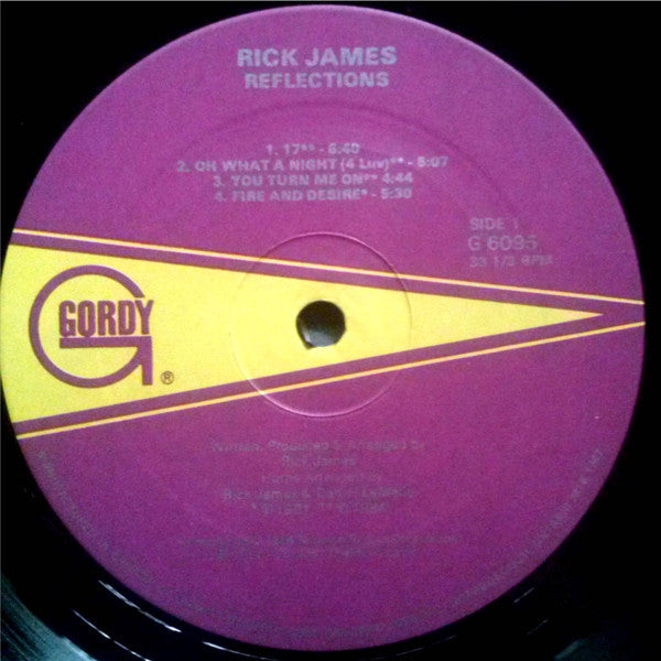 Rick James ~ Reflections (Vinyl) - Djungel & Jazz