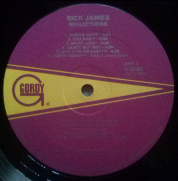 Rick James ~ Reflections (Vinyl) - Djungel & Jazz