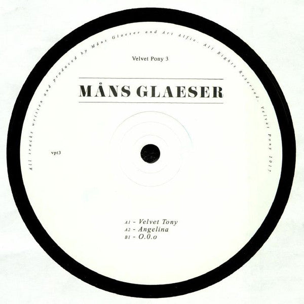 Måns Glaeser ~ Velvet Pony Trax 3 (Vinyl) - Djungel & Jazz