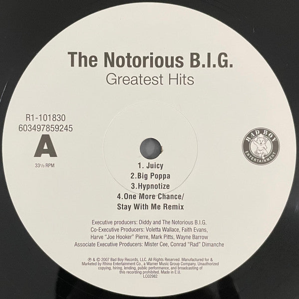 Notorious B.I.G. ~ Greatest Hits (Vinyl) - Djungel & Jazz