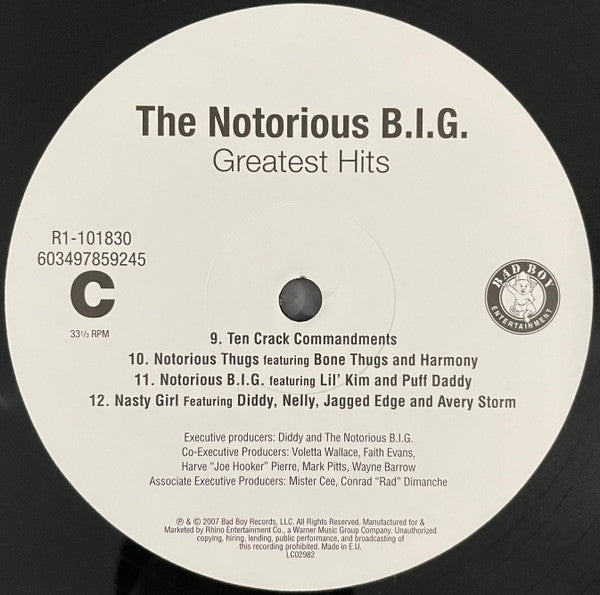 Notorious B.I.G. ~ Greatest Hits (Vinyl) - Djungel & Jazz